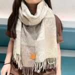 New Customers Only, Limit One. The Unisex Roewe LW Striped Long Scarf Is Very Lucky To Have Received Something From This Brand hkl9v4ru - Image 2