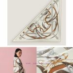 New Customers Only, Limit One. High Quality Updates ❤️  Hermes | (Morning Stroll) Big Triangle Scarf|Handmade Rolled Edge Cash apksf5sj