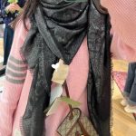 New Customers Only, Limit One. GG Gucci Gold Thread Jacquard Shawl 140 Square Scarf Extremely Dazzling A Must-have For Goddess uqht7exi