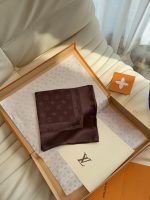 New Customers Only, Limit One. MonclerOGRAM CONFIDENTIAL Handkerchief18mm Premium Silk Double-sided Same Color ScarfThe Moncle ye5w20xd - Image 5