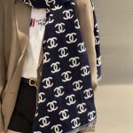 New Customers Only, Limit One. Chanel's New Autumn And Winter Classic Collection ScarfThe Ultimate Collision Of Black And Whit ioueyuxz