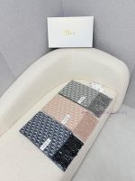 New Customers Only, Limit One. Dior Super Recommendation ️ - Do Letter Double-sided Tassel Long Scarf With One Side Of The Flo i58gmrua - Image 3