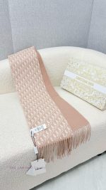 New Customers Only, Limit One. Dior Super Recommendation ️ - Do Letter Double-sided Tassel Long Scarf With One Side Of The Flo i58gmrua - Image 9