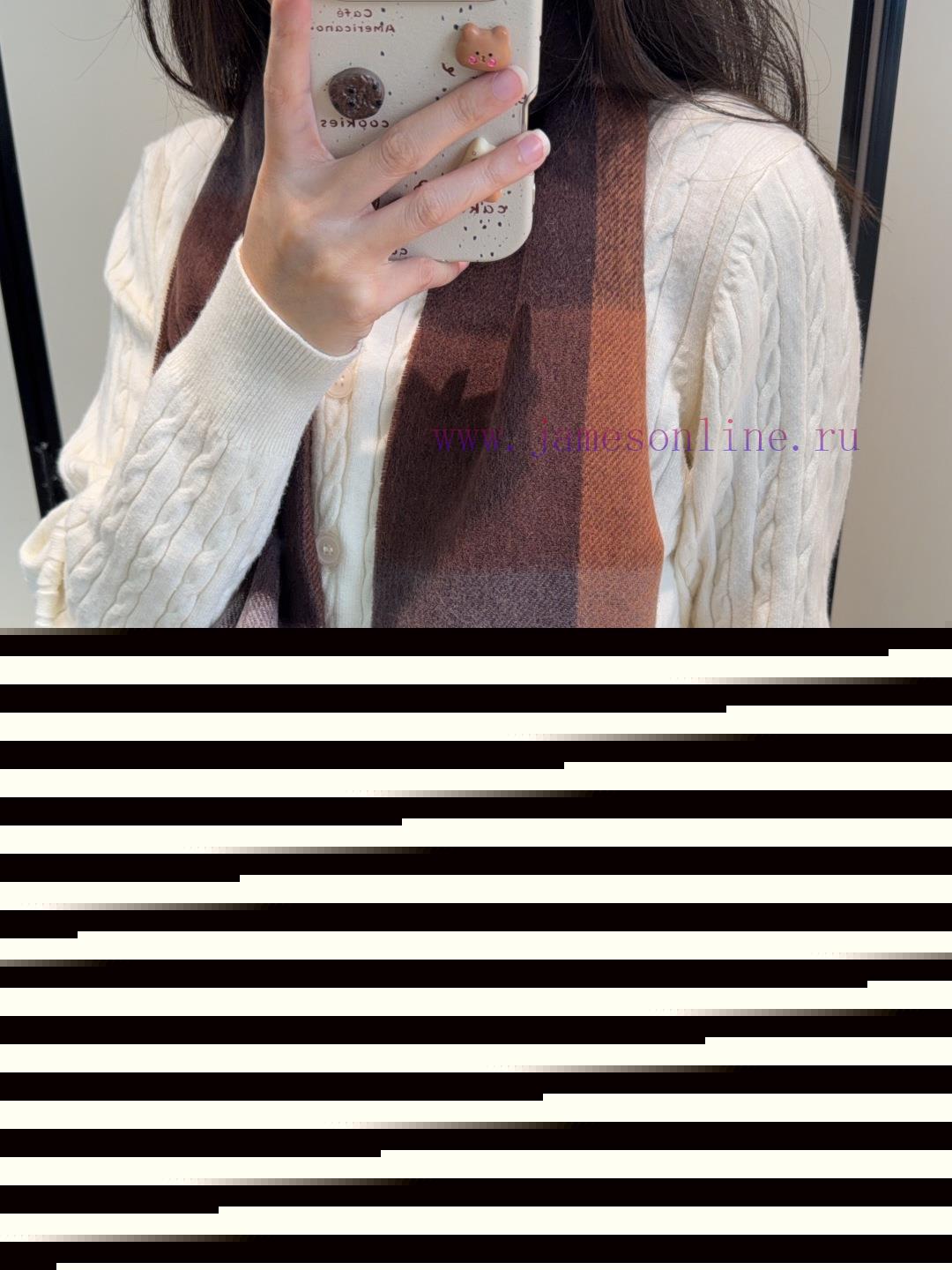 cotrwbowr1u.jpg New Customers Only, Limit One. Burberry Scarf ❗ It's So Beautiful That It's Going Crazy. It's Too Stylish And Charming ❗ ️ ❗ I gd6xbzou - Image 1