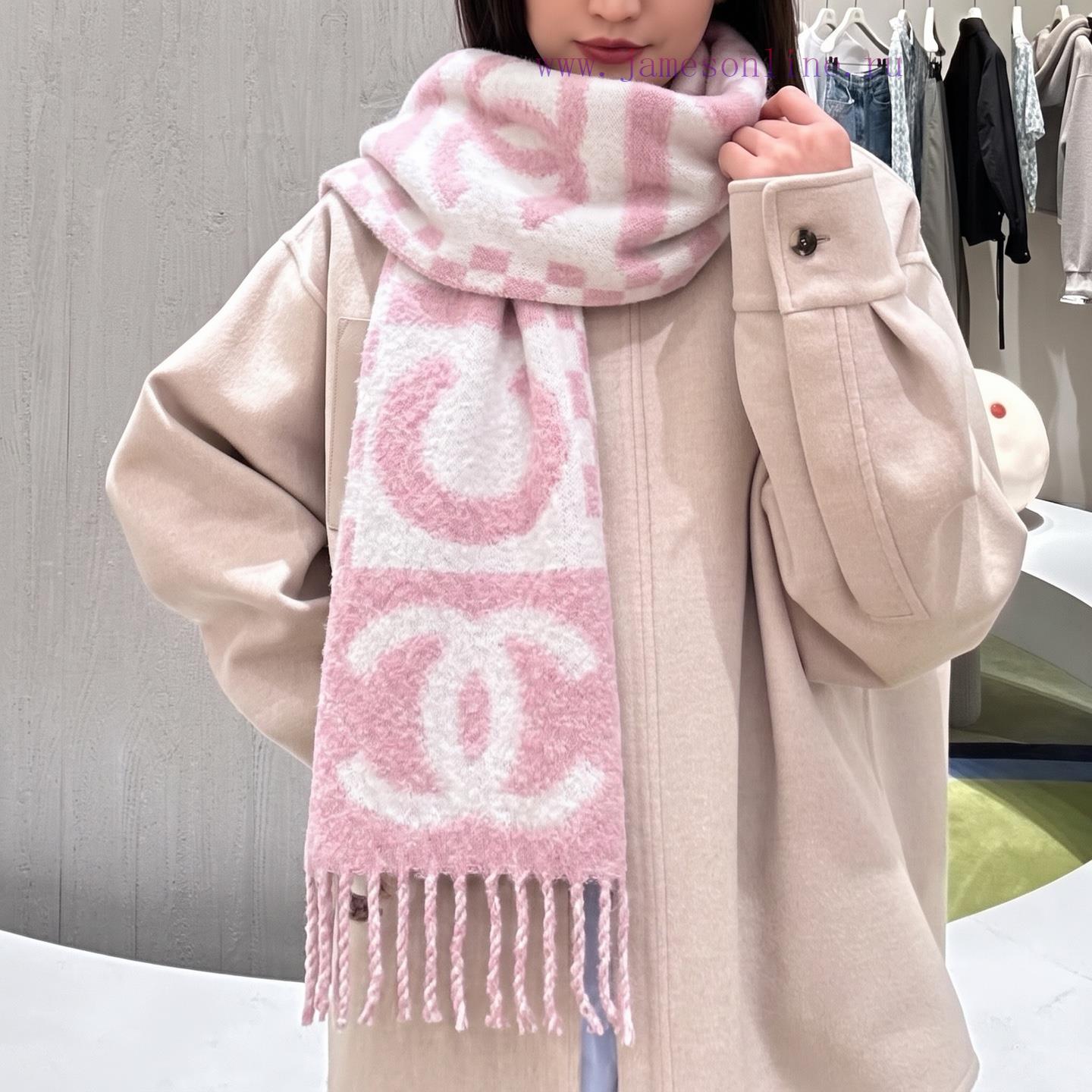 arunpszczqi.jpg New Customers Only, Limit One. Chanel 25k Letter Big Logo Scarf | Autumn And Winter Rocket Piece 💯Dazzling Bold Block Letter J 7xu2a5k9 - Image 1