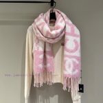 New Customers Only, Limit One. Chanel 25k Letter Big Logo Scarf | Autumn And Winter Rocket Piece 💯Dazzling Bold Block Letter J 7xu2a5k9 - Image 4