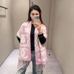New Customers Only, Limit One. Chanel 25k Letter Big Logo Scarf | Autumn And Winter Rocket Piece 💯Dazzling Bold Block Letter J 7xu2a5k9 - Image 8