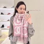 New Customers Only, Limit One. Chanel 25k Letter Big Logo Scarf | Autumn And Winter Rocket Piece 💯Dazzling Bold Block Letter J 7xu2a5k9 - Image 9