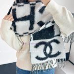 New Customers Only, Limit One. Chanel 25k Letter Big Logo Scarf | Autumn And Winter Rocket Piece 💯Dazzling Bold Block Letter J gkjqhzwz - Image 6