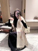 New Customers Only, Limit One. ✨ LV2026 New Cashmere Scarf | Large Logo Jacquard Atmosphere Pulled FullWho Can Refuse This LV o9f523m3 - Image 2