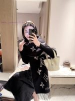 New Customers Only, Limit One. ✨ LV2026 New Cashmere Scarf | Large Logo Jacquard Atmosphere Pulled FullWho Can Refuse This LV o9f523m3 - Image 5
