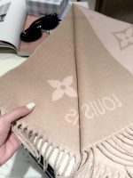 New Customers Only, Limit One. ✨ LV2026 New Cashmere Scarf | Large Logo Jacquard Atmosphere Pulled FullWho Can Refuse This LV q7k3cigh - Image 5