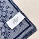 New Customers Only, Limit One. Gucci Style Small LettersFabric Wool Size 47 * 180Wool And Silk Scarf Decorated With Oversized g7fcqpom - Image 9