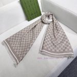 New Customers Only, Limit One. Gucci Style Small LettersFabric Wool Size 47 * 180Wool And Silk Scarf Decorated With Oversized t9de8ijs - Image 6