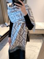 New Customers Only, Limit One. High Quality Fendi New Style Women's Double-sided Jacquard Scarf Fendi Has Changed The Old Flow 8f5uth9f