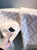 New Customers Only, Limit One. High Quality Fendi New Style Women's Double-sided Jacquard Scarf Fendi Has Changed The Old Flow 0mk25nub - Image 5