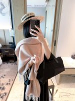 New Customers Only, Limit One. LV2026 New Flower Aged Double Sided Cashmere Scarf ✨ Double Sided Thickening Can Be Draped Or W 0nx23c6o