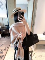 New Customers Only, Limit One. LV2026 New Flower Aged Double Sided Cashmere Scarf ✨ Double Sided Thickening Can Be Draped Or W 0nx23c6o - Image 2