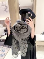 New Customers Only, Limit One. LV2026 New Double-sided Cashmere Scarf ✨ Double Sided Thickened Dark Pattern Can Be Draped Or S 35e6mqec - Image 7