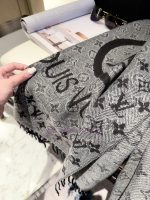 New Customers Only, Limit One. LV2026 New Double-sided Cashmere Scarf ✨ Double Sided Thickened Dark Pattern Can Be Draped Or S 35e6mqec - Image 8