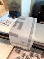 New Customers Only, Limit One. Chanel 2026 New Double Sided Cashmere Scarf | Thickened Version That Can Be Draped Or Wrapped W a65czybp - Image 4