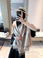 New Customers Only, Limit One. Chanel 2026 New Double Sided Cashmere Scarf | Thickened Version That Can Be Draped Or Wrapped W gznstdl2