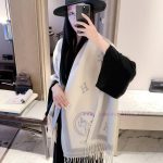 New Customers Only, Limit One. Hermes 2026 New Cashmere Scarf | Thick Cashmere Can Be Draped Or Wrapped And The H-shaped Detai t839hvyo