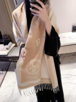 New Customers Only, Limit One. Hermes 2026 New Cashmere Scarf | Thick Cashmere Can Be Draped Or Wrapped And The H-shaped Detai 21spb2nv - Image 3