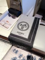 New Customers Only, Limit One. Hermes 2026 New Cashmere Scarf | Thick Cashmere Can Be Draped Or Wrapped And The H-shaped Detai 21spb2nv - Image 8