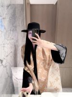 New Customers Only, Limit One. LV2026 New Vintage Cashmere Scarf | Thick Cashmere Can Be Draped Or Wrapped With Exquisite Deta mgimikbg - Image 3