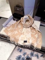 New Customers Only, Limit One. LV2026 New Vintage Cashmere Scarf | Thick Cashmere Can Be Draped Or Wrapped With Exquisite Deta mgimikbg - Image 4