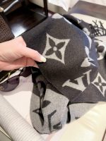 New Customers Only, Limit One. LV2026 New Vintage Cashmere Scarf | Thick Cashmere Can Be Draped Or Wrapped With Exquisite Deta zd3llgw4 - Image 9