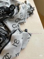 New Customers Only, Limit One. Square Scarf CHANEL Tower Tip Item 🖤 The Jacquard Craftsmanship Crafted With Fragrant Double-si d6uj5bq5 - Image 9