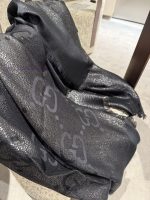 New Customers Only, Limit One. GG Gucci Gold Thread Jacquard Shawl 140 Square Scarf Extremely Dazzling A Must-have For Goddess n6s6k830 - Image 8