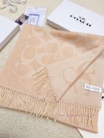New Customers Only, Limit One. The New Coach C Popular Three Color Shawl From Coach In The New Year Looks Great Not Only In Te lgepo97q - Image 5