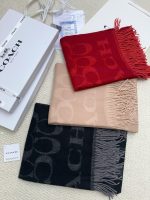 New Customers Only, Limit One. The New Coach C Letter Hot Three Color Shawl From Coach Is So Beautiful Not Only In Terms Of Ap 5v4q5olw - Image 3