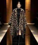 New Customers Only, Limit One. The Fendi Limited Edition Hooded Cape Shawl With A Box Size Of 80 Is Made Of Heavyweight Pure C 2gu30m2p - Image 6