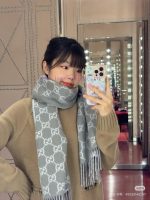 New Customers Only, Limit One. GUCCI's Hottest GG Gucci Pure Wool Scarf Of The Year Is None Of Them. Come And Raise Your Hand. mx4ar25a - Image 2