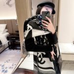 New Customers Only, Limit One. Being Held Tightly By Chanel's Letter Scarf Gentle And Tender ✨Full Width Letter Jacquard With vnkqqywf
