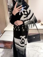 New Customers Only, Limit One. Being Held Tightly By Chanel's Letter Scarf Gentle And Tender ✨Full Width Letter Jacquard With vnkqqywf - Image 3