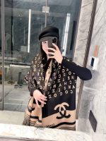 New Customers Only, Limit One. Being Held Tightly By Chanel's Letter Scarf Gentle And Tender ✨Full Width Letter Jacquard With vnkqqywf - Image 9