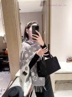 New Customers Only, Limit One. LV Starry Sky Flower Double Sided Scarf ✨ Autumn And Winter Atmosphere CeilingHeavy Duty Floral jw2cd39f - Image 3