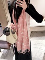 New Customers Only, Limit One. LV Starry Sky Flower Double Sided Scarf ✨ Autumn And Winter Atmosphere CeilingHeavy Duty Floral 5f0djnqz - Image 2