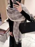 New Customers Only, Limit One. Autumn And Winter Essential Accessories ✨ Gucci Double G Herringbone Double Sided ScarfClassic 5kcihfhe - Image 3