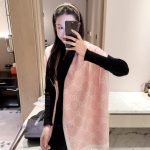 New Customers Only, Limit One. Autumn And Winter Essential Accessories ✨ Gucci Double G Herringbone Double Sided ScarfClassic via89lul
