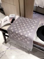 New Customers Only, Limit One. LV Old Flower Double Sided Scarf | Autumn And Winter Prestige Artifact ✨Classic Moncler Old Flo 5gymeq5m - Image 4