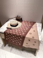 New Customers Only, Limit One. LV Old Flower Double Sided Scarf | Autumn And Winter Prestige Artifact ✨Classic Moncler Old Flo 5gymeq5m - Image 10