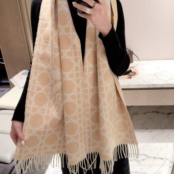 New Customers Only, Limit One. ✨ Autumn Japanese Destiny | Dior Diamond Patterned Double-sided Scarf Is So BeautifulWho Can Re 0om4v83z