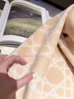 New Customers Only, Limit One. ✨ Autumn Japanese Destiny | Dior Diamond Patterned Double-sided Scarf Is So BeautifulWho Can Re 0om4v83z - Image 5
