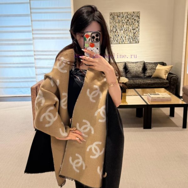 New Customers Only, Limit One. The Thick And Popular Chanel Large Logo Shawl Features A Double-sided Design That Allows For Di tbii17m8